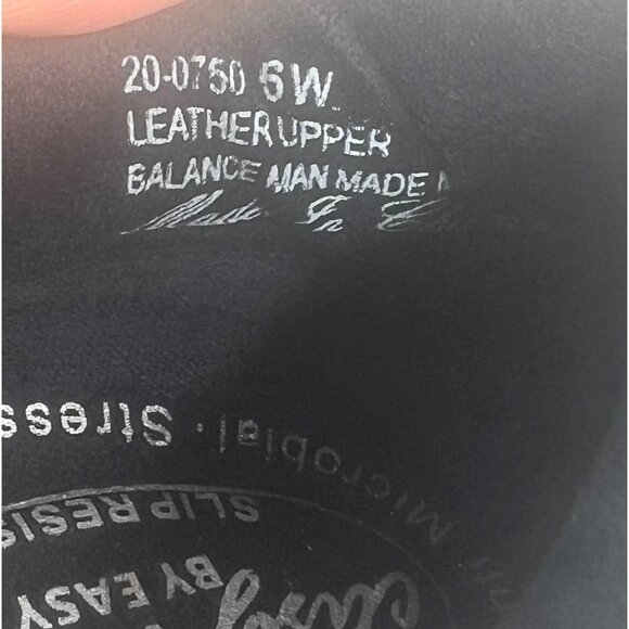 Easy Works By Easy Street Slip-Resistant "Be Kind" Clogs Shoes Navy & Pink 6W - Picture 14 of 14